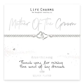 Life Charm Mother Of The Groom Bracelet