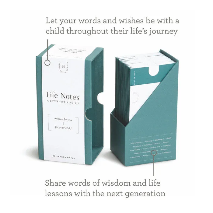 Life Notes: A Letter Writing Kit by You for Your Child