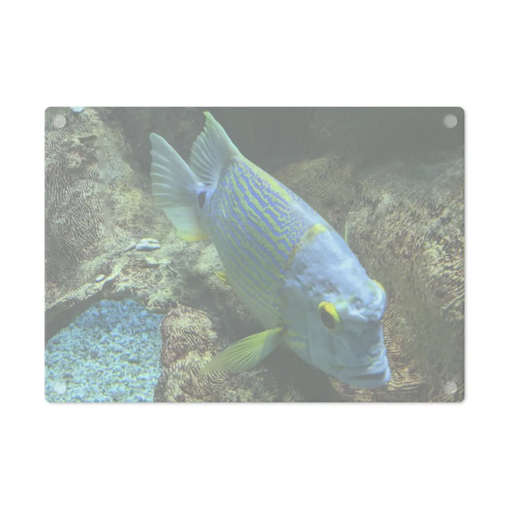 Light Blue Fish Cutting Board