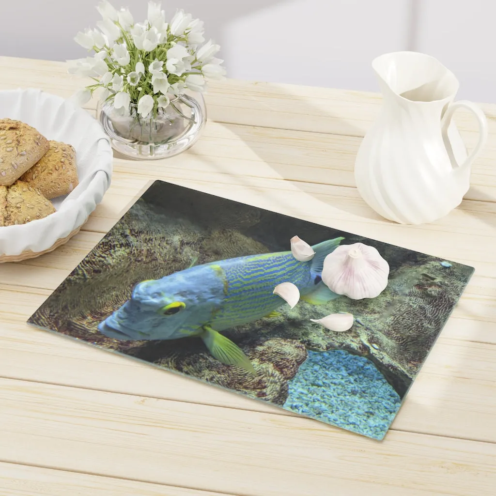 Light Blue Fish Cutting Board