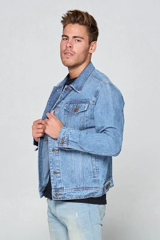 Light Blue Men's Denim Jacket by Red Label