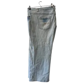 light wash y2k cropped jeans - US 22/24