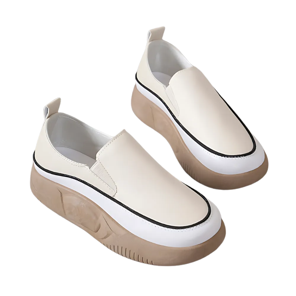 Lightweight Soft Platform Loafers