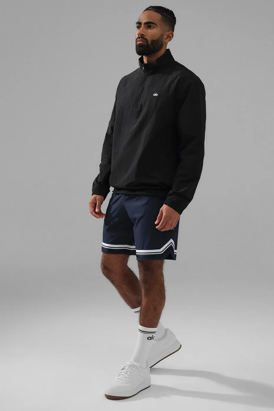 Lightweight Takeaway Track Pullover - Black