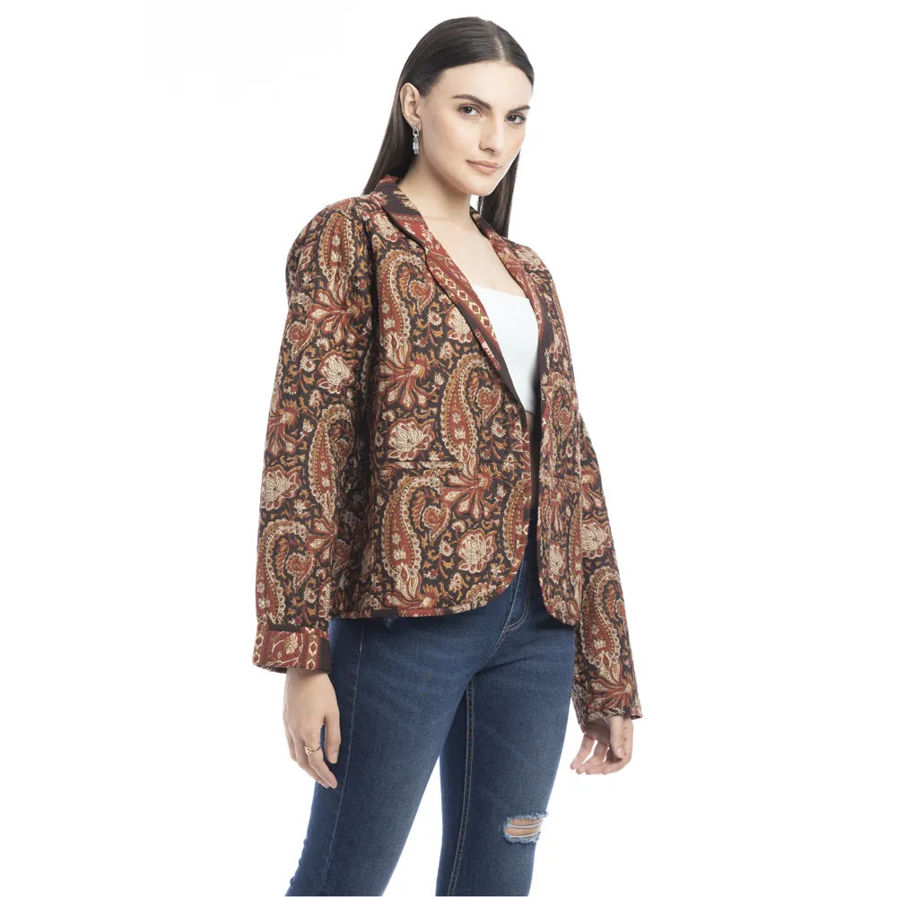 Lillian Paisley Stitched Jacket