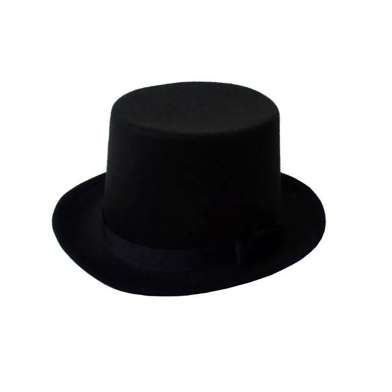 Lincoln Top Hat Felt Deluxe with Elastic Inner