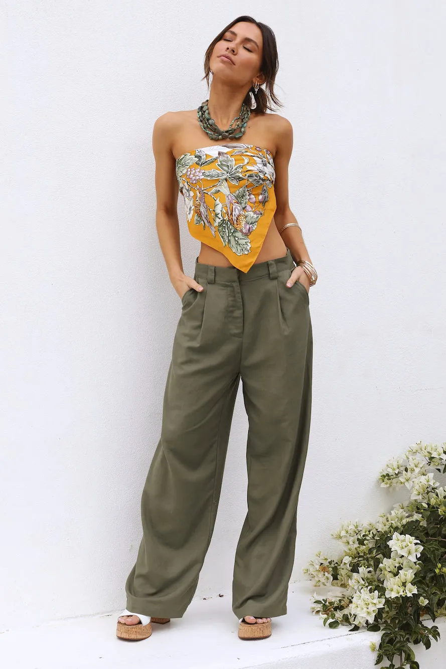 LIONESS La Quinta Pant Khaki