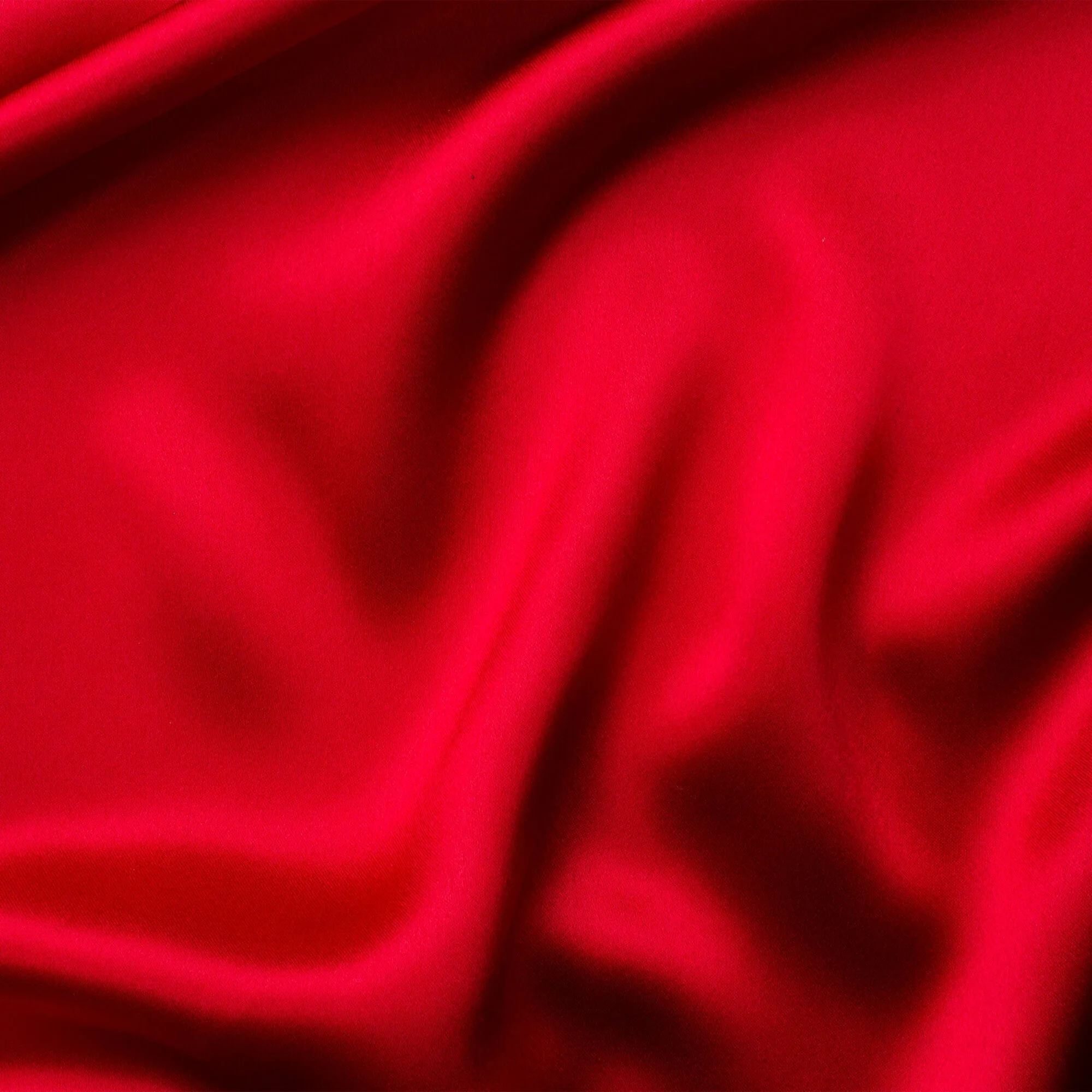 Lipstick Red Silk Satin