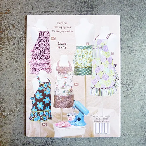 Little Retro Aprons for Kids - Taylor Made Designs