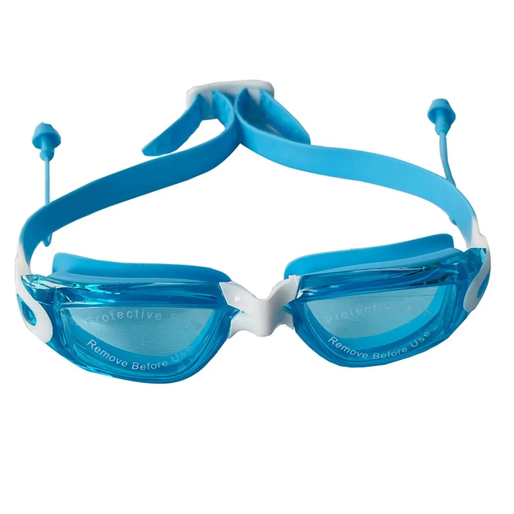 Little Surprise Box X Factor V protected Unisex Swimming Goggles with attached Ear Plugs for Teens