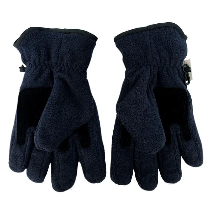 Logo Fit Peak Fleece Gloves - Large