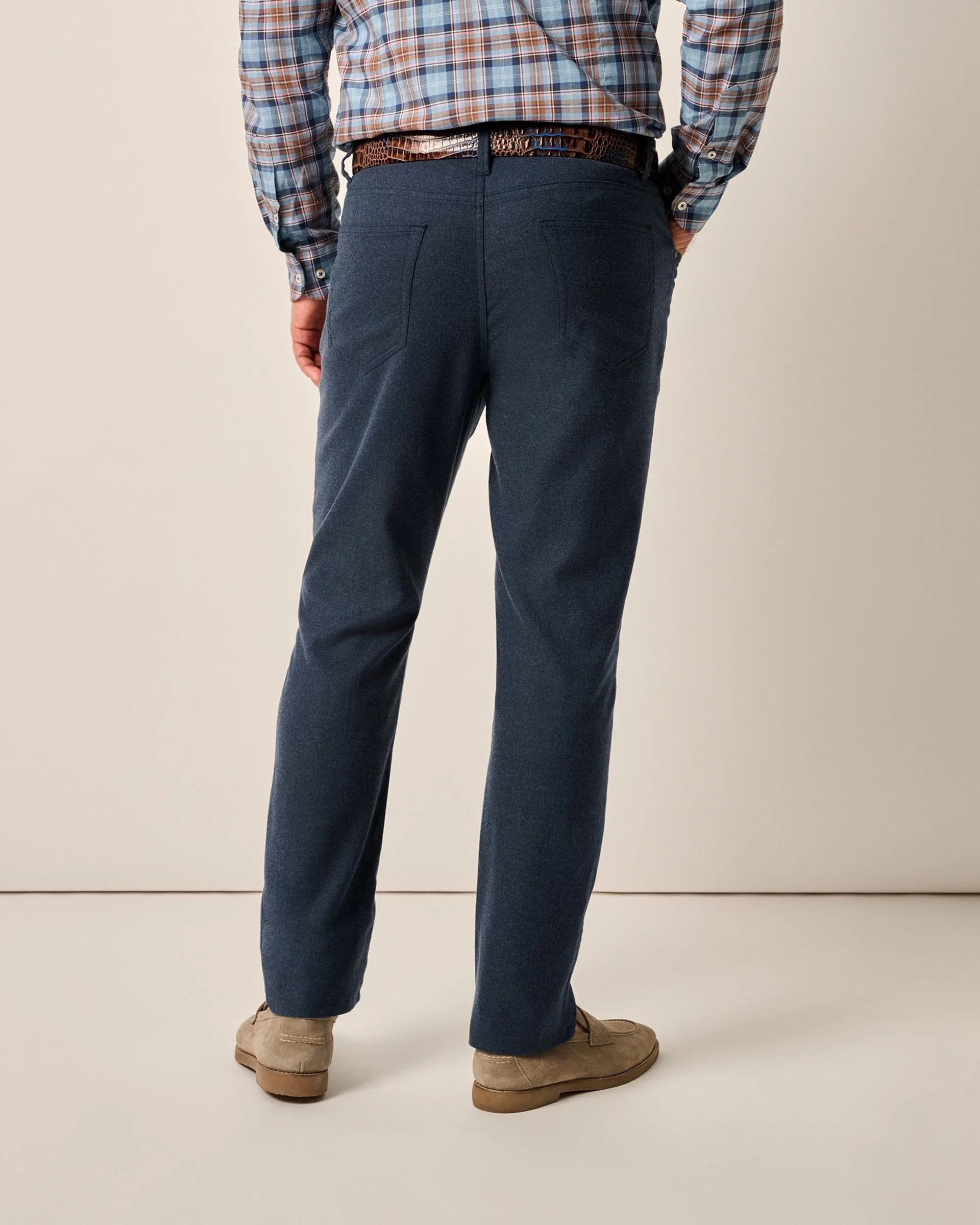 London Brushed Twill Flannel Pant