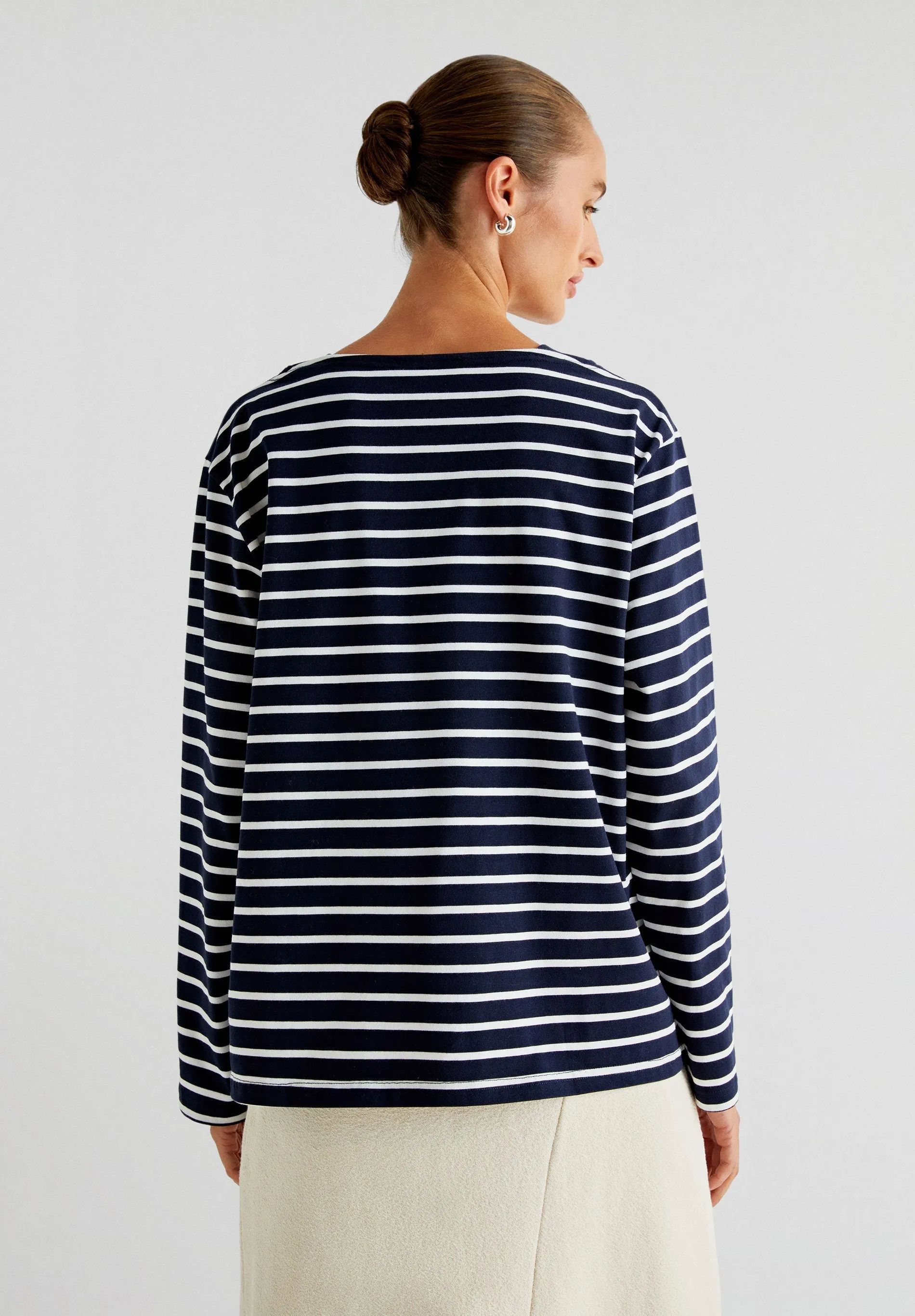 LONG SLEEVE STRIPED T-SHIRT