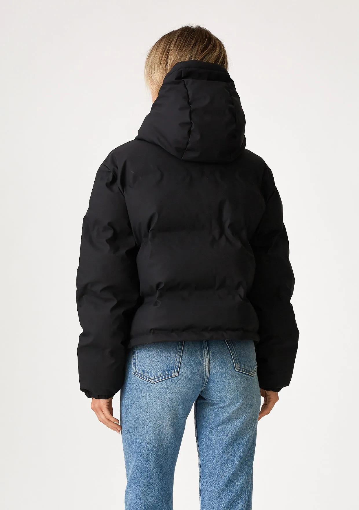 Long Sleeve Zip-Up Hooded Puffer Jacket