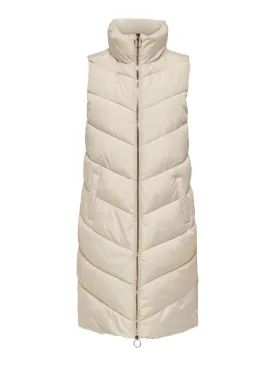 Long Waistcoat  Gilet - Moonbeam Light