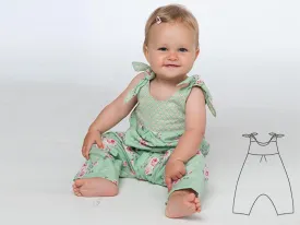 LOTTE Baby girls overall sewing pattern ebook pdf