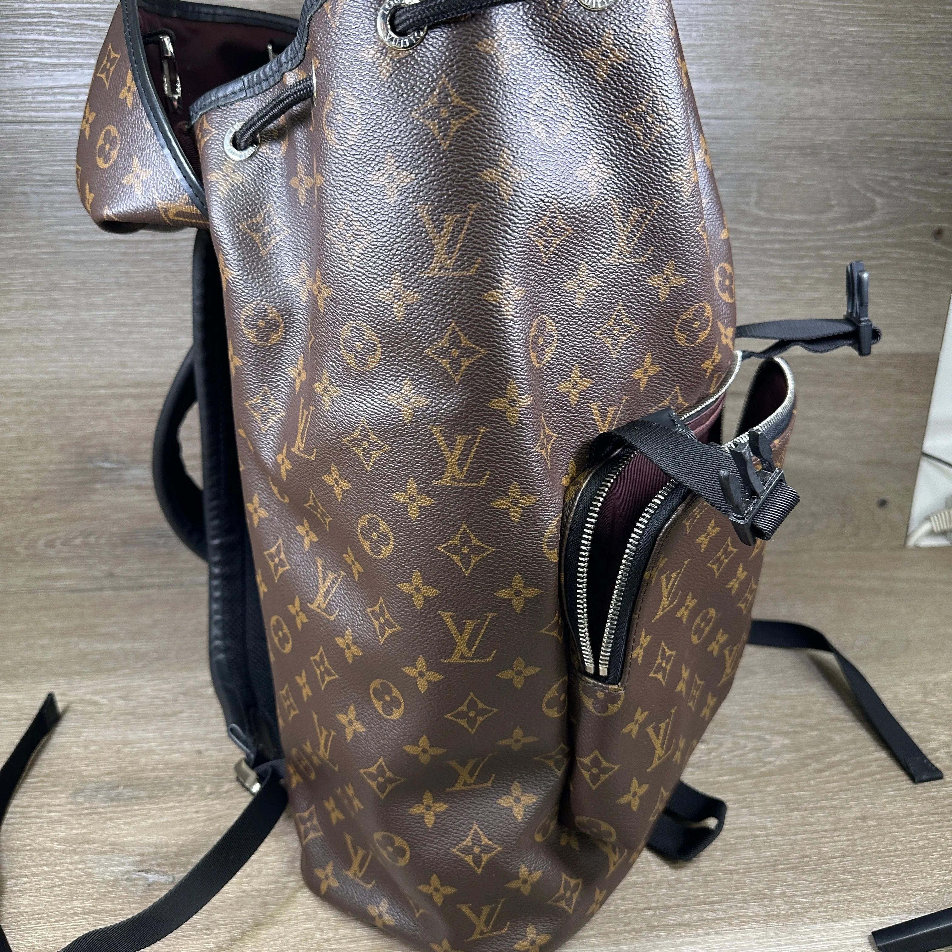 Louis Vuitton Monogram Macassar Zack Backpack