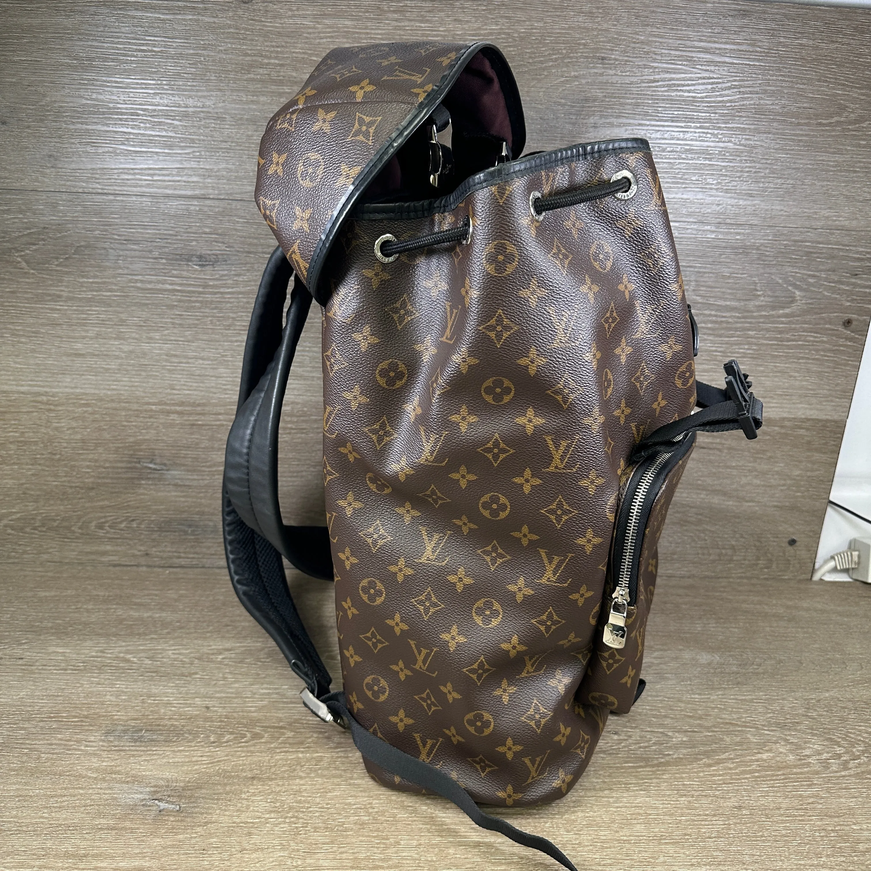 Louis Vuitton Monogram Macassar Zack Backpack