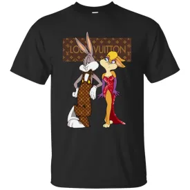 Louis Vuitton Rabbit Love Family T-shirt Men Cotton T-Shirt