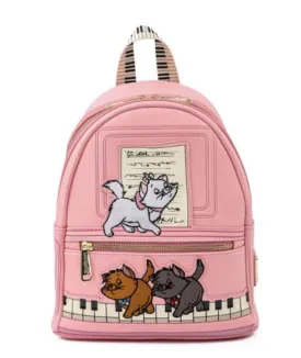 Loungefly Disney Aristocats Piano Kitties Mini Backpack