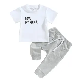 Love My Mama T-Short & Joggers Set