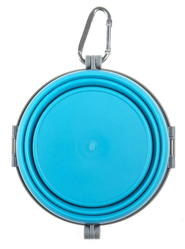 Loving Pets Blue Bella Travel Bowl