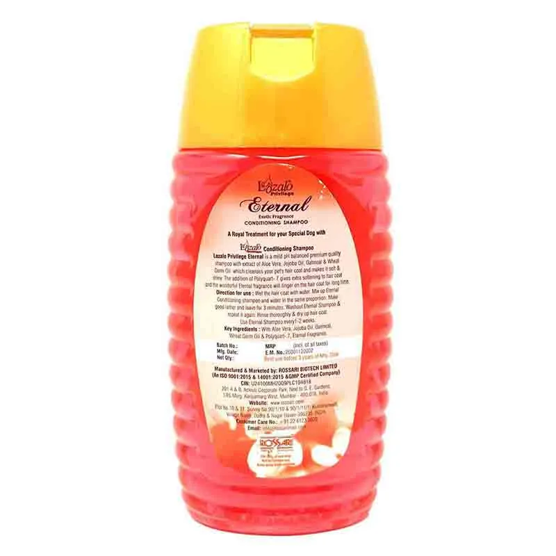 Lozalo Privilege Eternal Conditioning Shampoo for Dogs and Cats