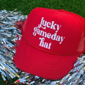 Lucky Gameday Hat - Red