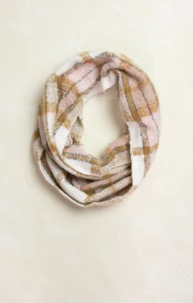 Lucy Plaid Infinity Scarf