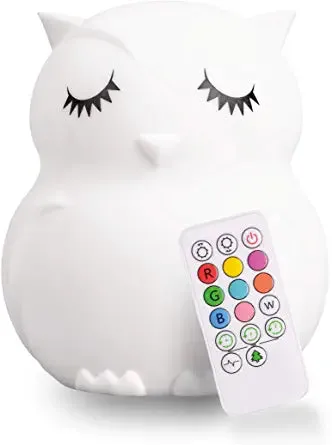 LumiPets Animal Silicone Baby Night Lights