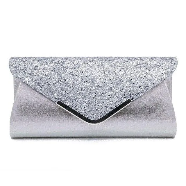 Luxy Moon Sequin Evening Bag Fashion Design Clutch