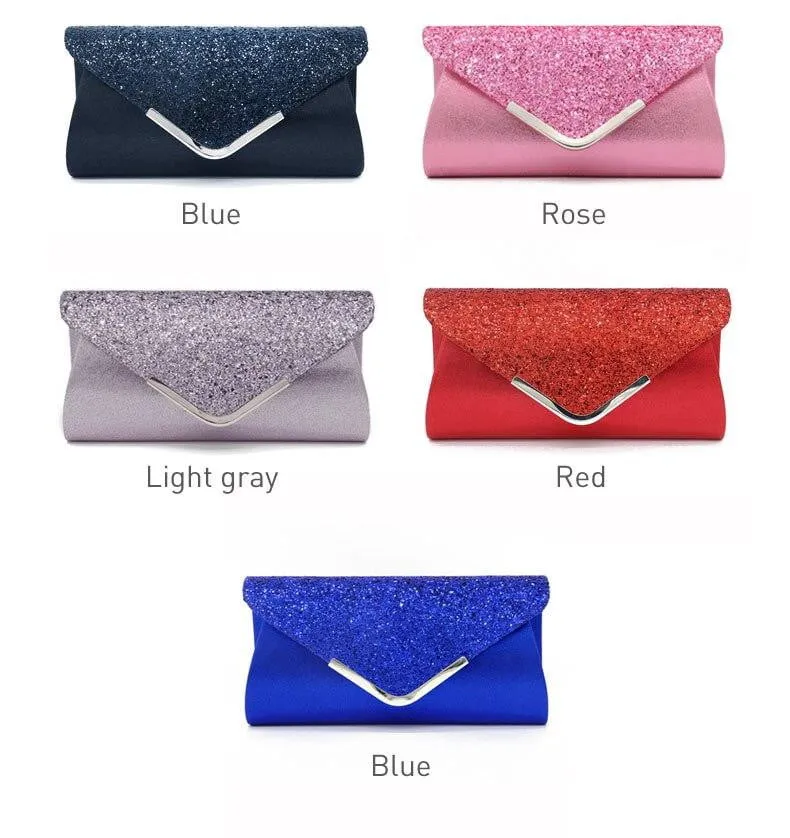 Luxy Moon Sequin Evening Bag Fashion Design Clutch