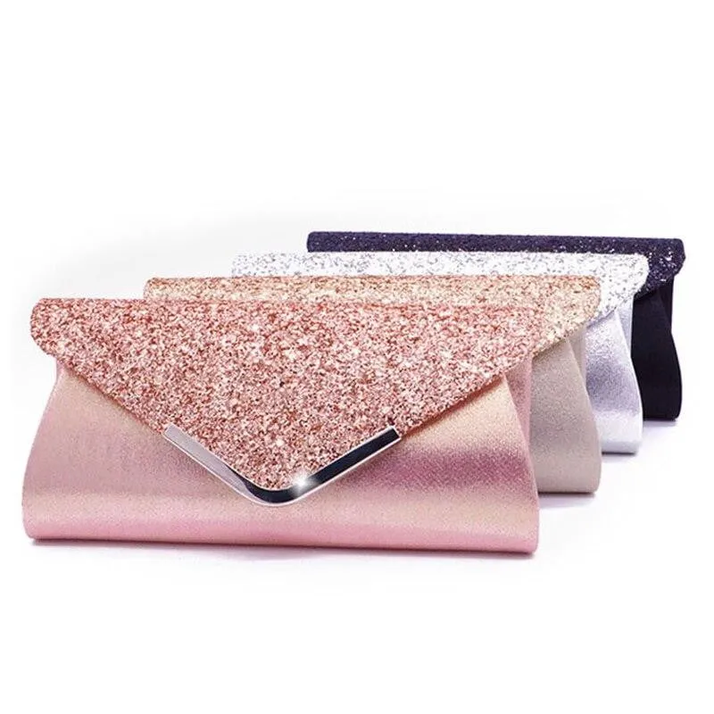 Luxy Moon Sequin Evening Bag Fashion Design Clutch