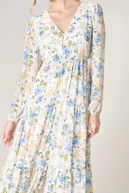 Luz Floral Maxi Dress