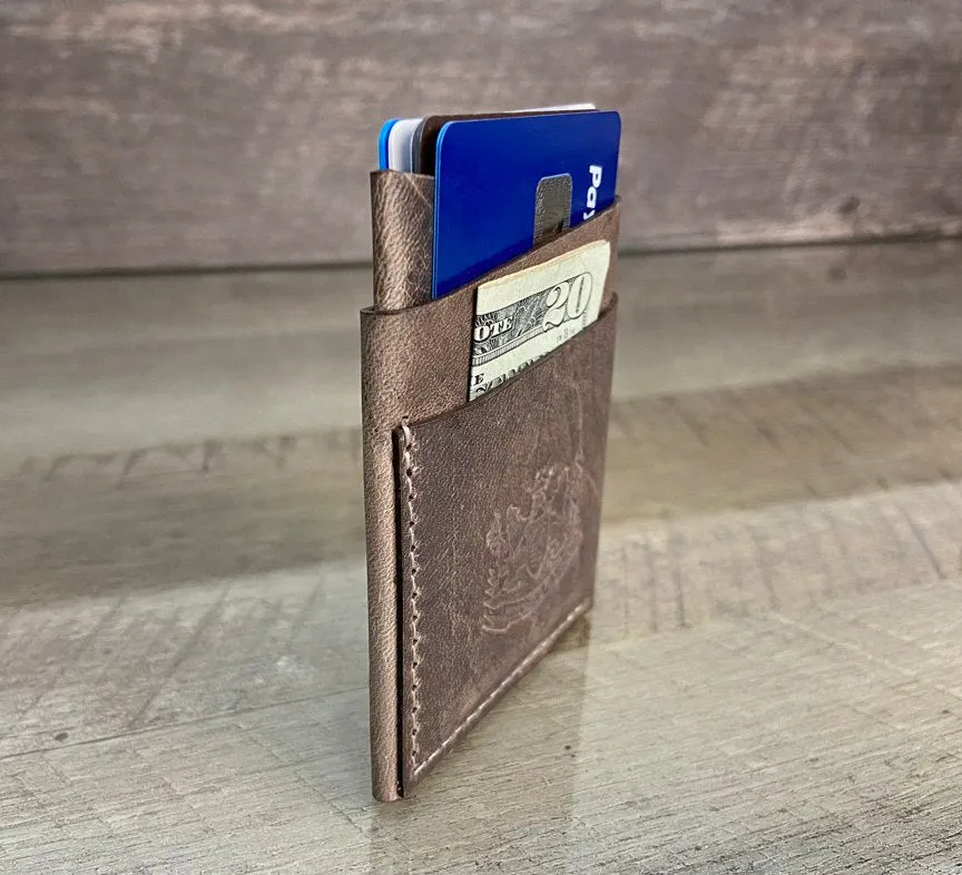 LWCW - Leather Wrap Wallet in Premium Horween Dublin