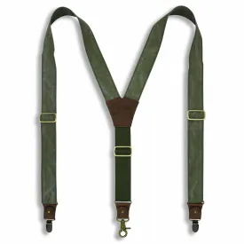 Mad Dog Green Wide Suspenders No. C6101