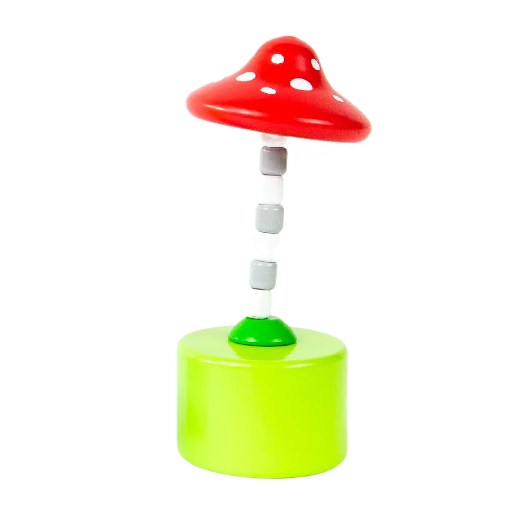 Magical Mushroom Push Puppet