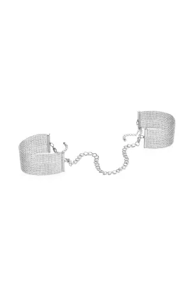 Magnifique Silver Bracelet Handcuffs