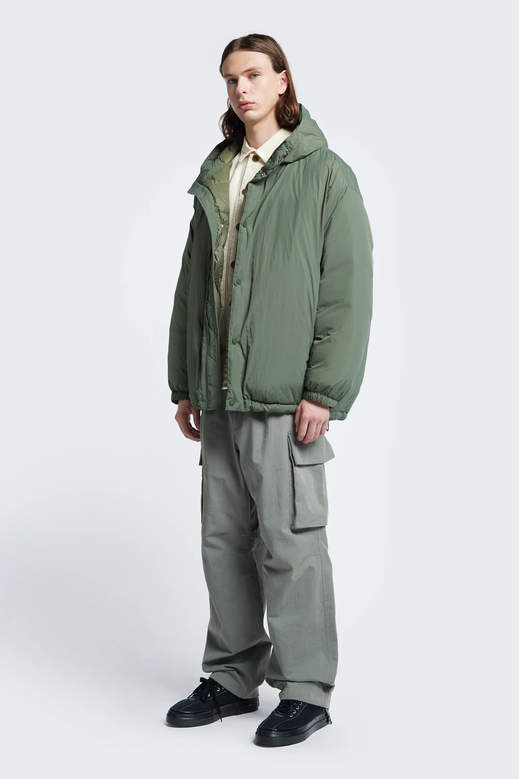 Majority Quilted Jacket Olive