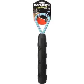 Mammoth Tire Biter Retriever Stick with Rope Loop- Multi-Color