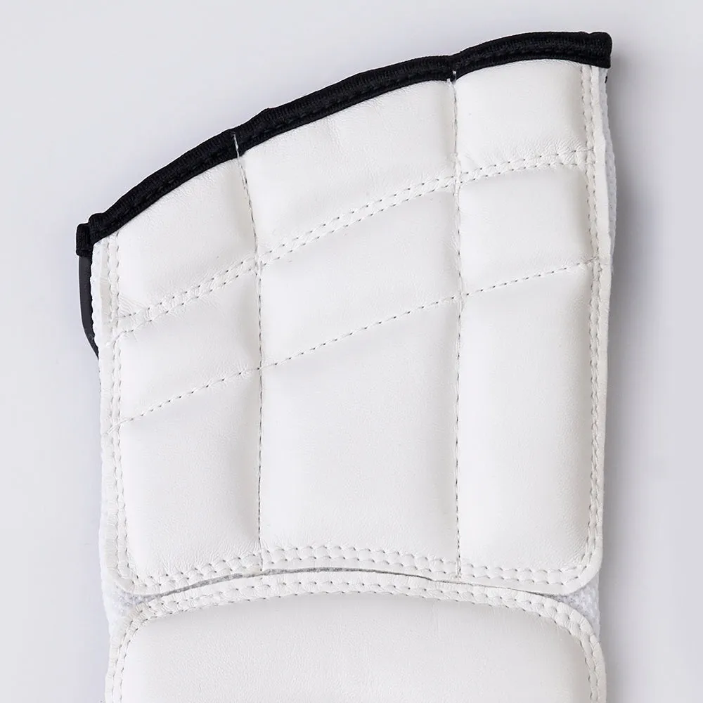 MAR-035B | WT Approved Black & White Taekwondo Foot Guard