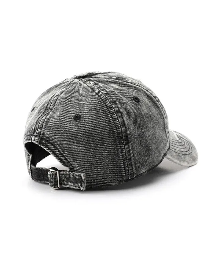 March 2024Distressed Washed Peaked Cap