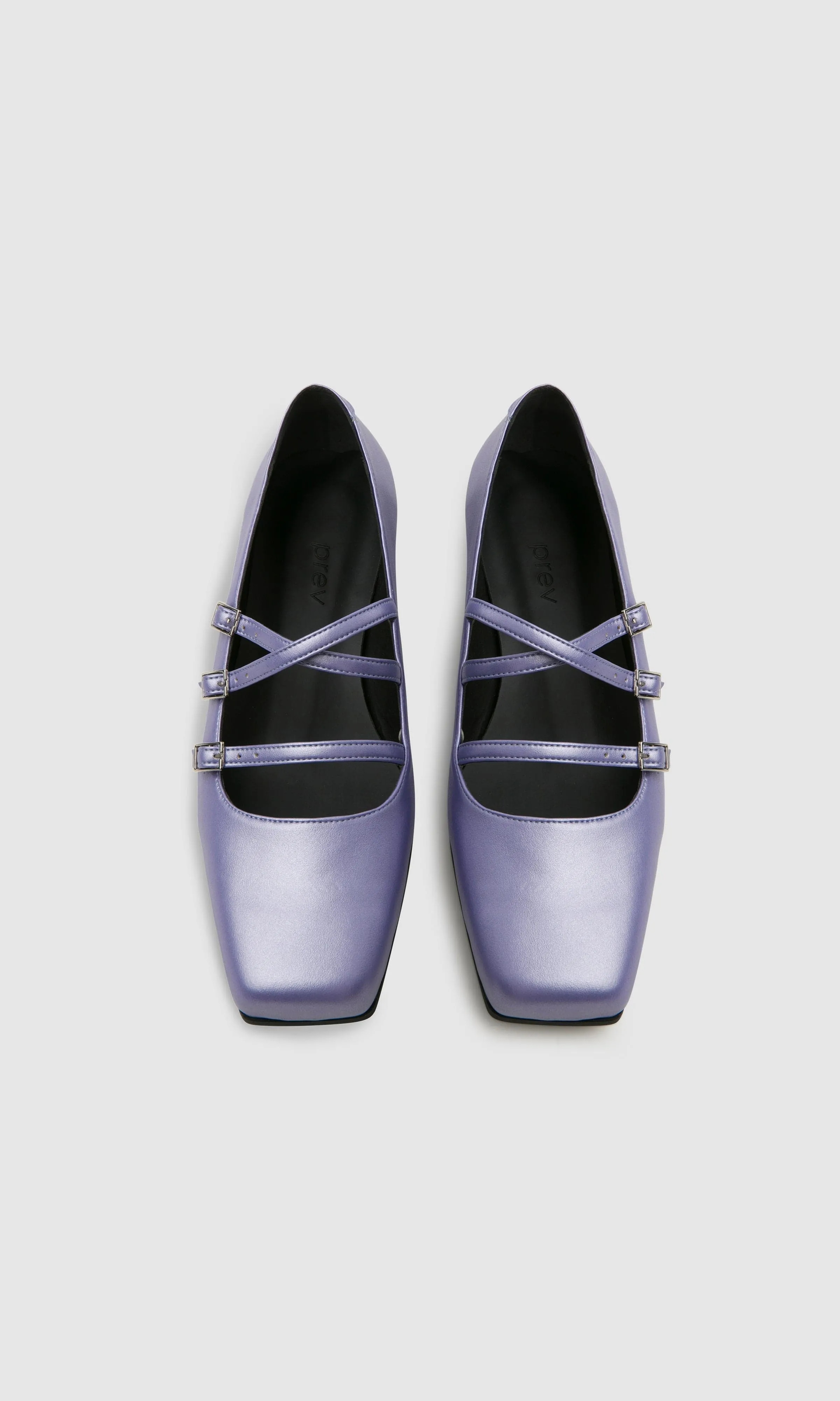 Maria II Apple Leather Vegan Pumps | Lilac