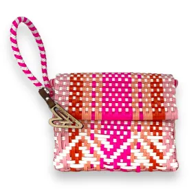 Maria Victoria | Halo CA | Upcycled, Handwoven, Wristlet