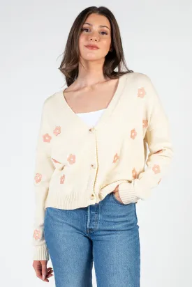 Marigold Floral Cardigan