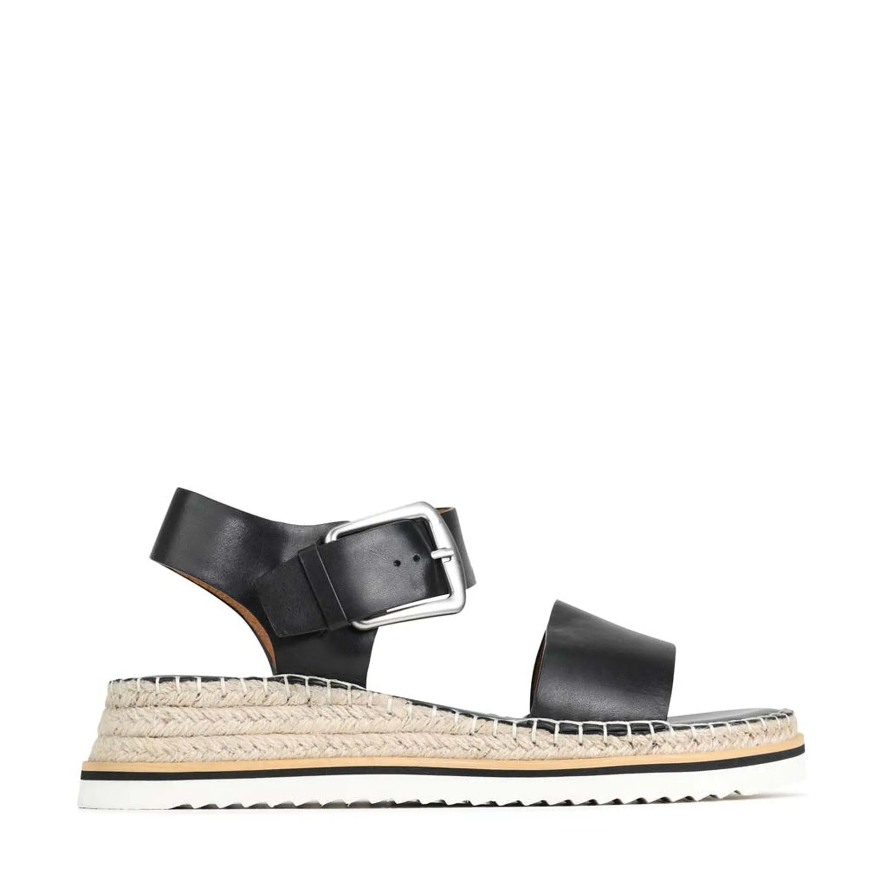 MARLI LEATHER ESPADRILLES SANDALS