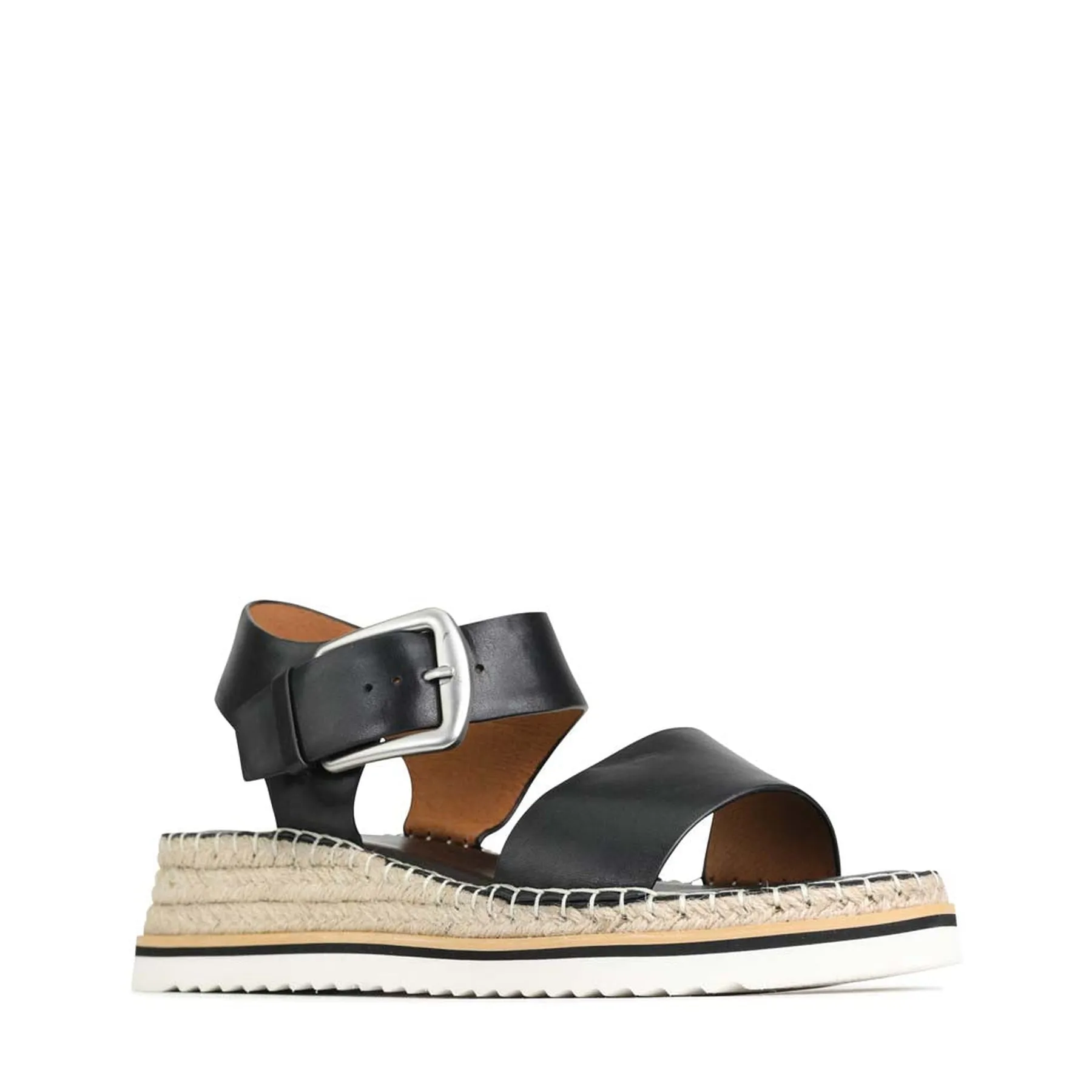 MARLI LEATHER ESPADRILLES SANDALS