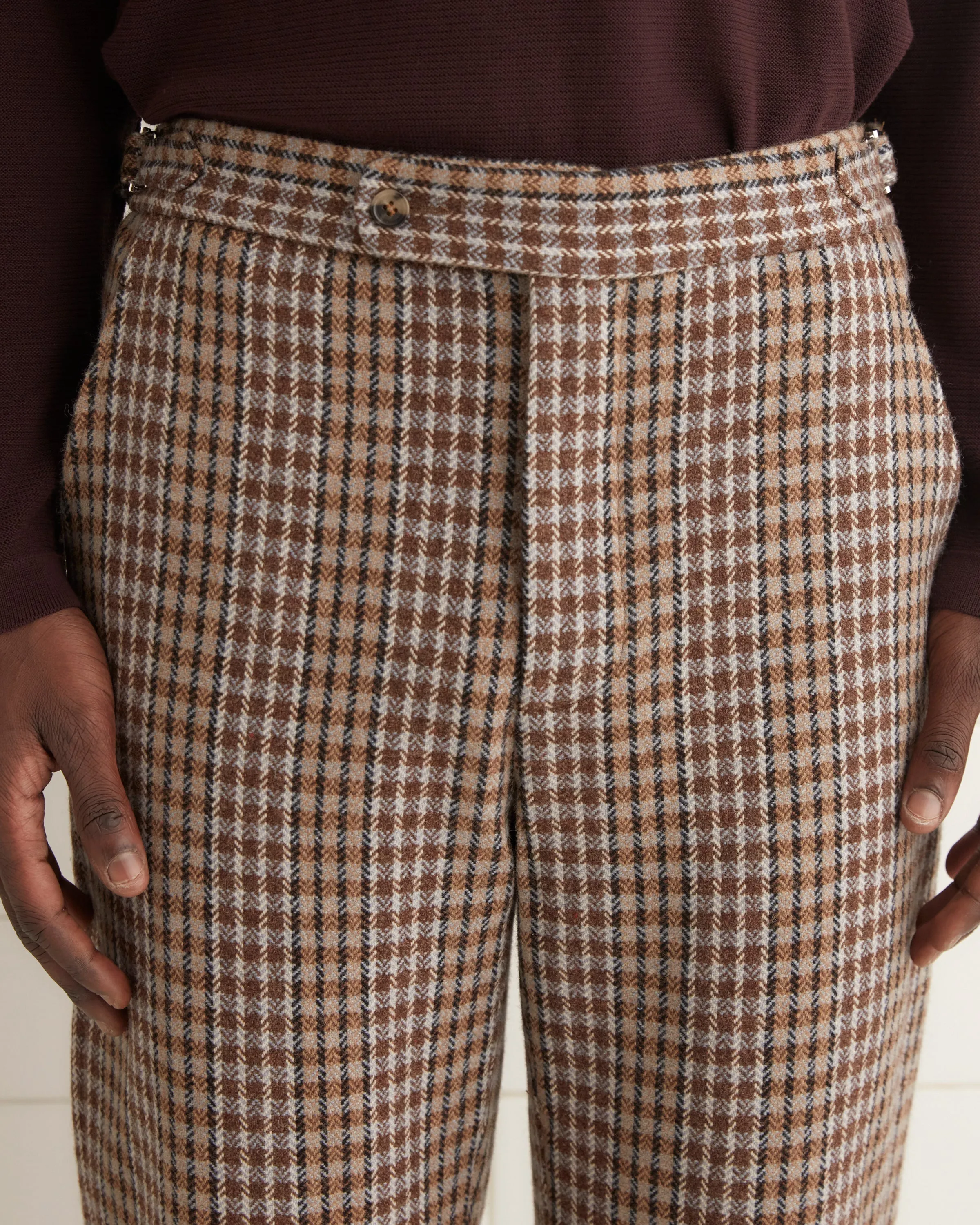 Marston Check Trousers