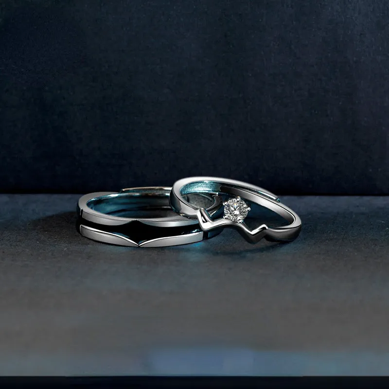 Matching Anniversary Rings for Him and Her