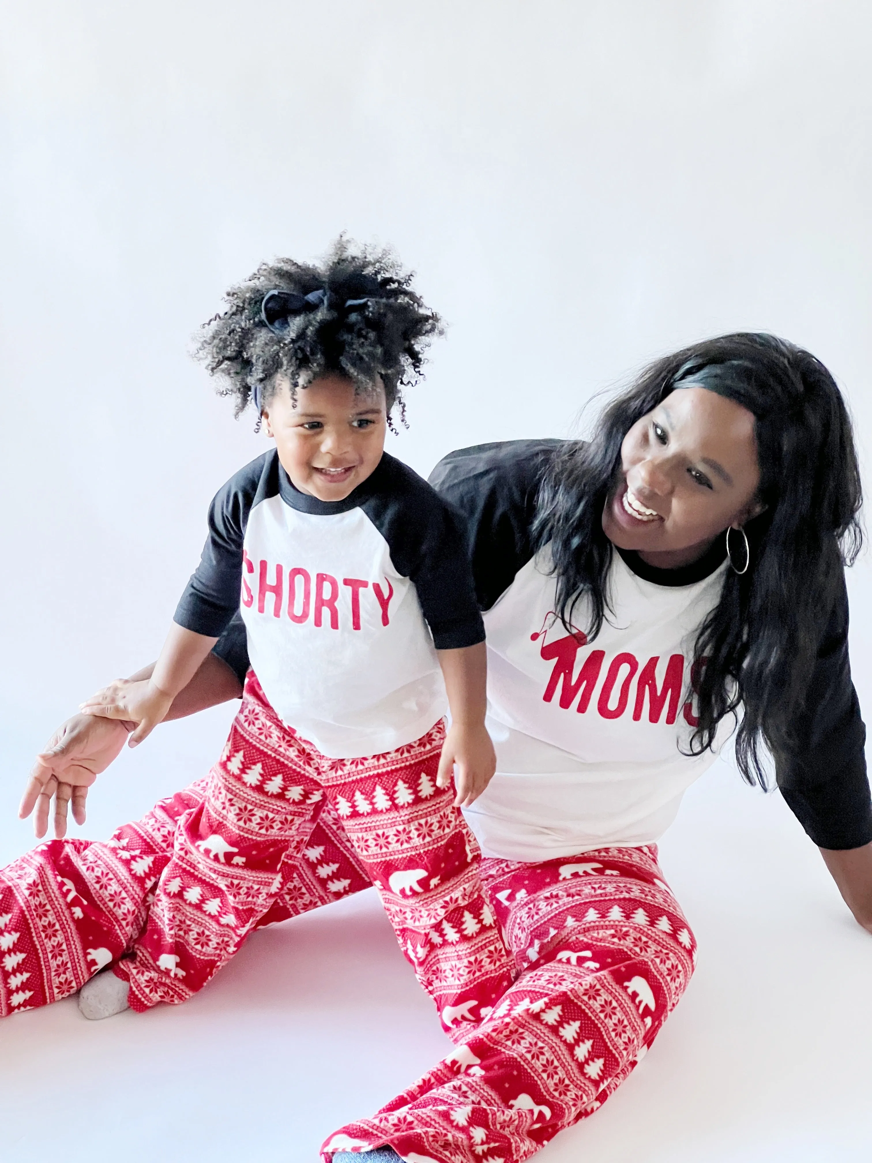 Matching Christmas Shirts - Shorty Raglan Set